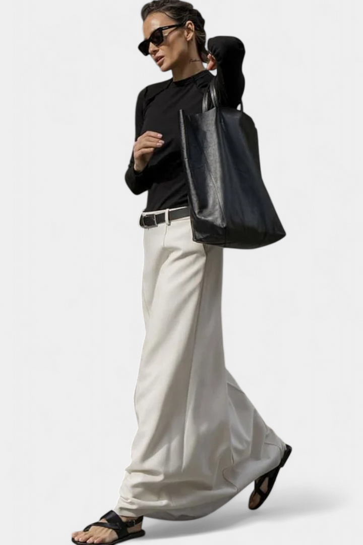 Ada | H-linie hladká sukně s moderním městským stylem